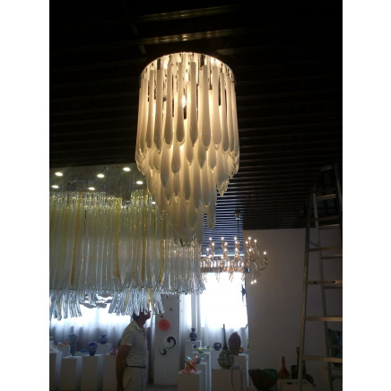 White Lobby LED Pendant Lamp for Decoration