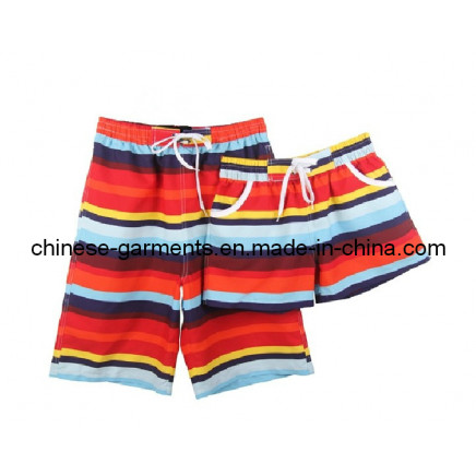 Wholesale Colors Stripe Beach Shorts for Man, Beach Pants