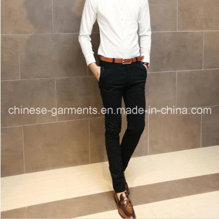 Wholesale Fashion Men Black Jeans Cotton Long Pants