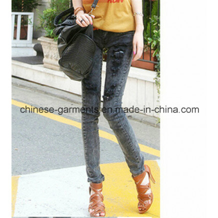 Wholesale Fashion Woman Tear Denim Jeans for Women