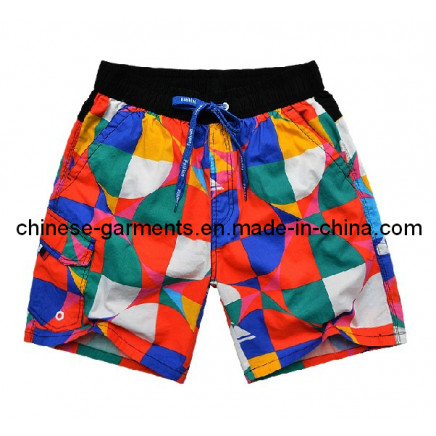 Wholesale Irregular Printed Beach Shorts for Men, Beach Pants