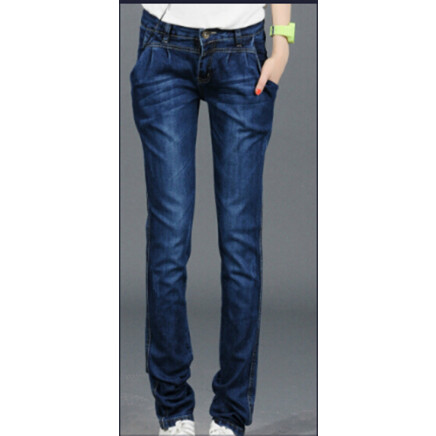 Women Straight Broken Sexy Jeans Denim Pants