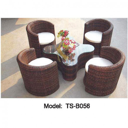 Workmanship Rattan Leisure Patio Modern Outdoor Dining Table for Garden