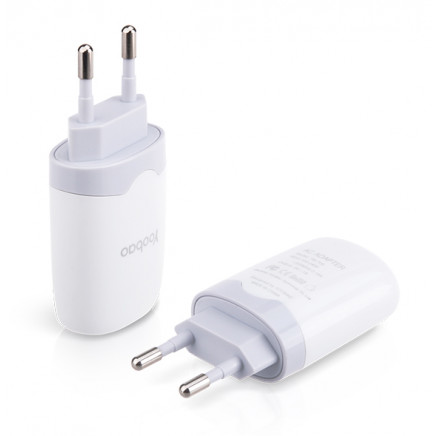 Yoobao European Adapter YB705 – White