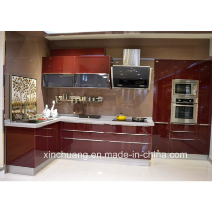 Zh 2015 Popular Kitchen Cabinet (MDF)