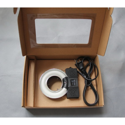8W Fluorescent Ring Light For MIicroscope Illuminator 110V/220V