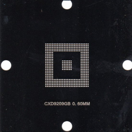 CXD9209GB Stencil 80x80mm
