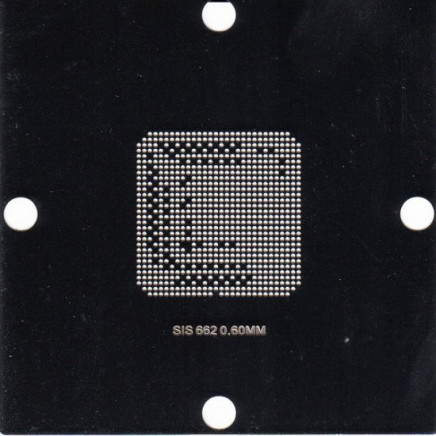 SIS 662 Stencil 80x80mm