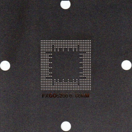 FX GO5200 Stencil 80x80mm