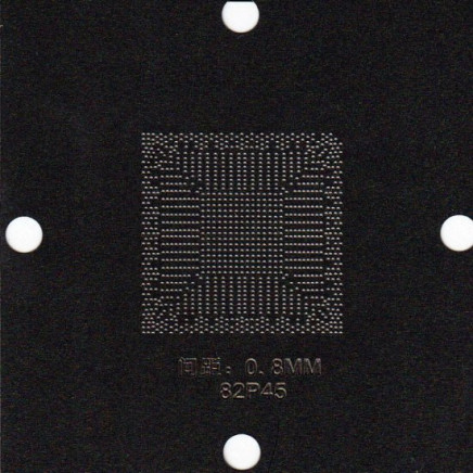 82P45 Stencil 80x80mm