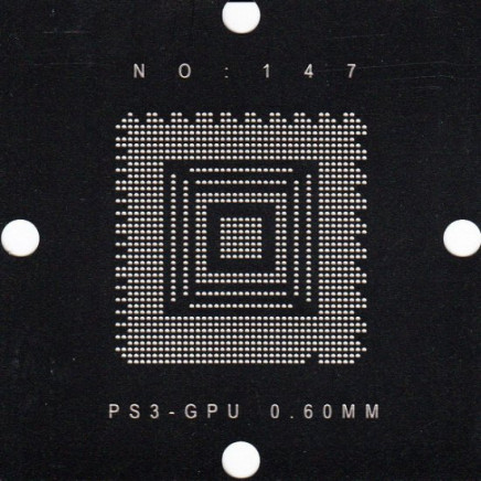 PS3 GPU Stencil 80x80mm