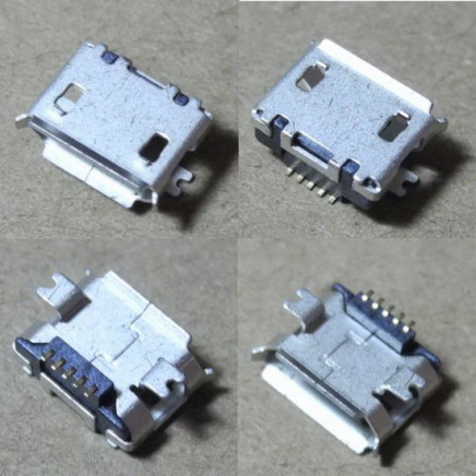 5pcs U407M Micro USB 5pin Connector