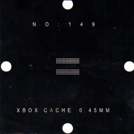 XBOX CACHE Stencil 80x80mm