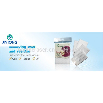 best quality innovative fruit cleaning sponge for apple dewaxing