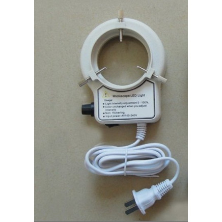 48 LED Ring Light For Stereo Microscope w Adapter DS-03