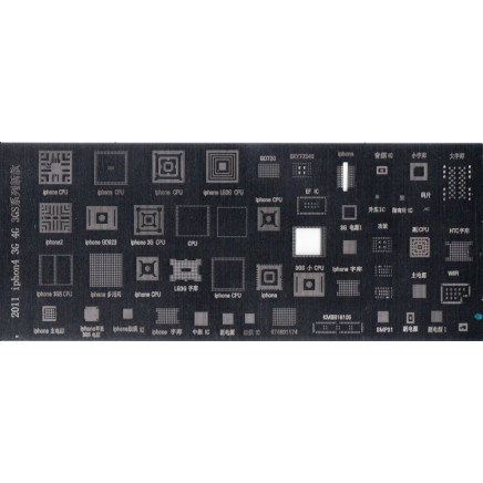 BGA Reballing Stencil Heat Directly for iPhone 4