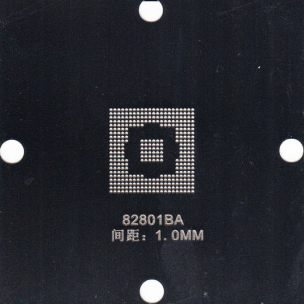 82801BA Stencil 80x80mm