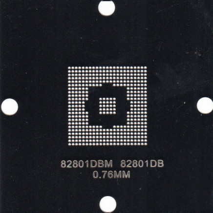82801DBM 82801DB Stencil 80x80mm