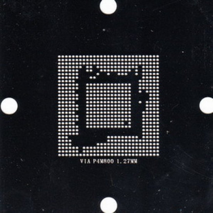 VIA P4M800 Stencil 80x80mm