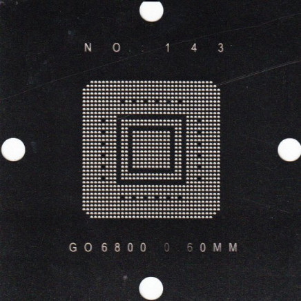 GO6800 Stencil 80x80mm