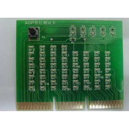 Desktop AGP Slot Tester with LED