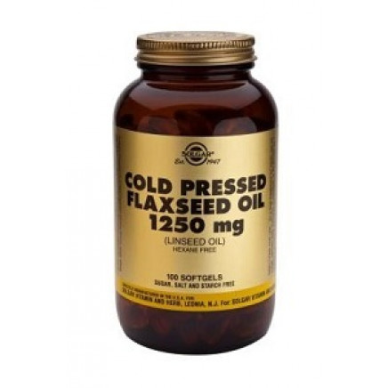 Flaxseed Oil 1250 mg Softgels	