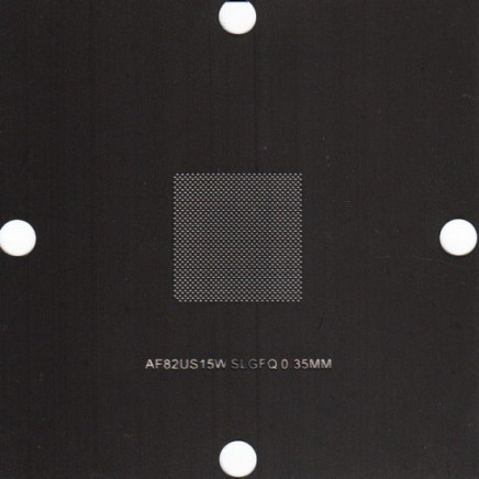 AF82US15W SLGFQ Stencil 80x80mm