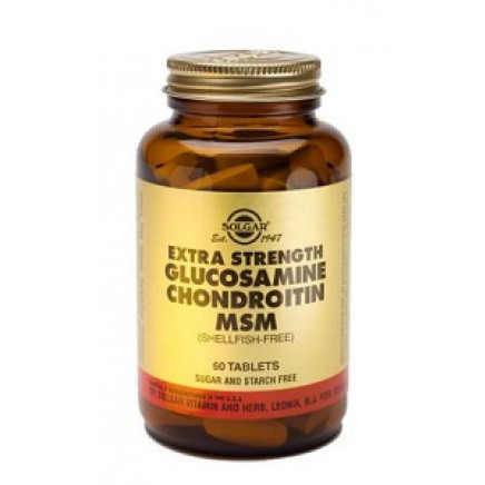 Extra Strength Glucosamine Chondroitin MSM Tablets - (Shellfish-Free)