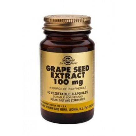 Grape Seed Extract 100 mg Vegetable Capsules	