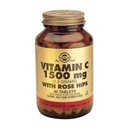 Vitamin C 1500 mg with Rose Hips Tablets