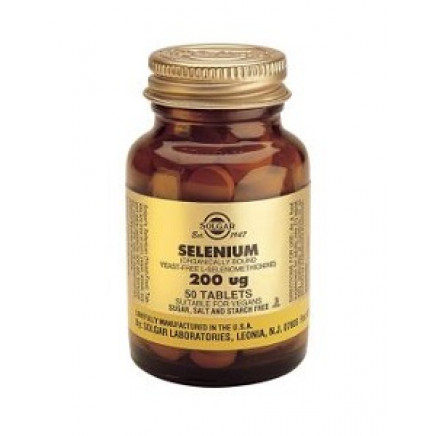 Selenium 200 µg Tablets (Yeast-Free Selenium)