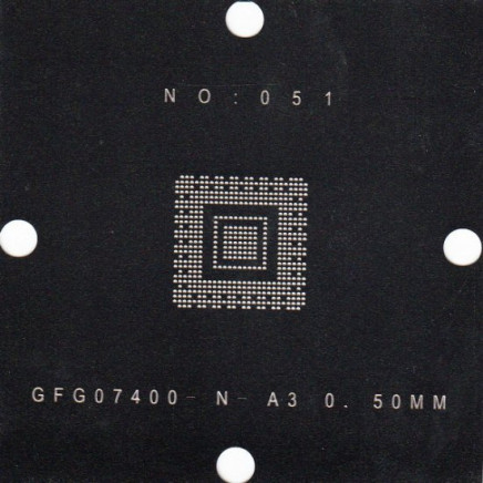 GF GO7400-N-A3 Stencil 80x80mm