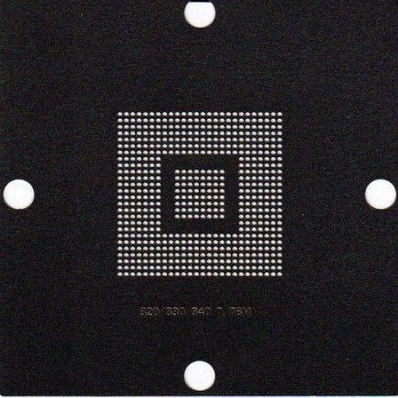 320 330 340 Stencil 80x80mm