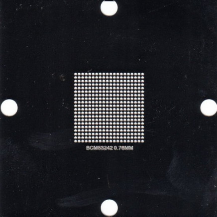 BCM53242 Stencil 80x80mm