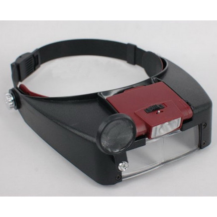 LED Headband Magnifier 10X