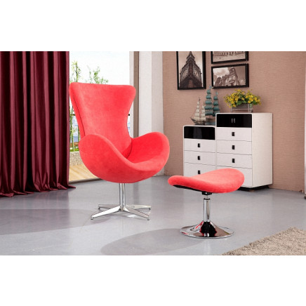 (SX-018#) Home Furniture PU Leather Leisure Swan Chair
