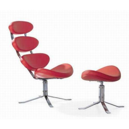 (SX-025) Home Furniture Leisure PU Leather Corona Chair