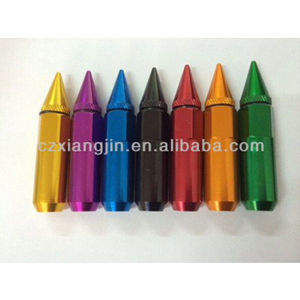 1/2X20 Spiked Aluminum Extended Tuner Lug Nuts for Wheel Rims