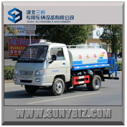 1 Cubic 2cubic 3 Cubic 4X2 Mini Water Tanker Truck
