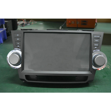 10.1in Android 4.2.2 Car DVD Player with GPS for Toyota Highlander