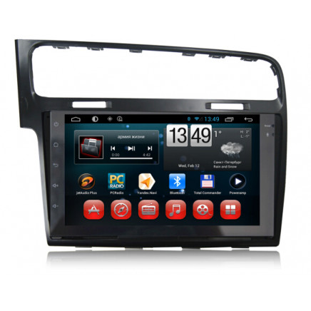 10.1in Golf 7 with GPS for Android Vw Car DVD Player