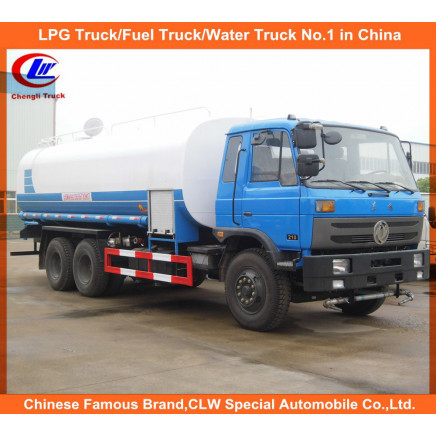 10 Wheeler 15000L-20000L Water Sprinkler Truck Dongfeng Water Transport Tanker Truck