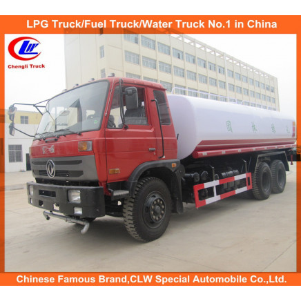10 Wheeler 245HP 20000L Water Storage Tank Truck Dongfeng Water Transport Tanker Truck