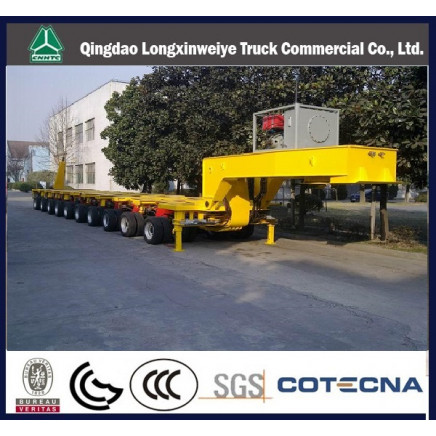 100-300ton Hydraulic Gooseneck Steering Modular Trailer