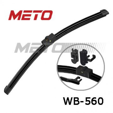 100% Natural Rubber Universal Car Flat Wiper Blade (WB-560)