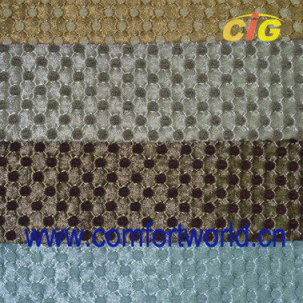 100% Polytster Chenille Sofa Fabric (SHSF04472)