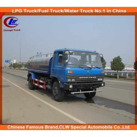 10000L 12000L Dongfeng 4X2 Water Sprinkler Truck Water Tank Truck for Road Wash