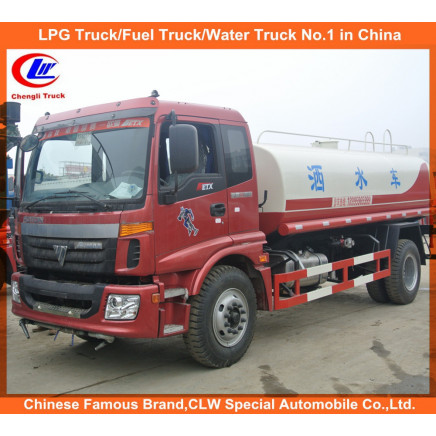 10000L 6 Wheeler Foton Water Tanker Truck Water Sprinkler Truck