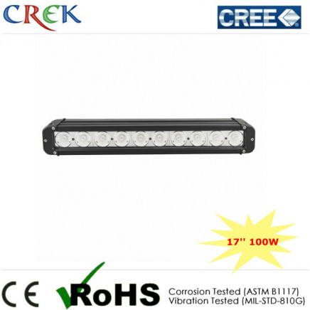 100W 17'' Inch China Single Row LED Light Bar with Waterproof IP68 (CK-BC11010)