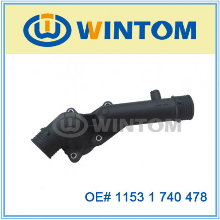 1153 1 740 478 Engine Cooling System Pipe Elbow for BMW